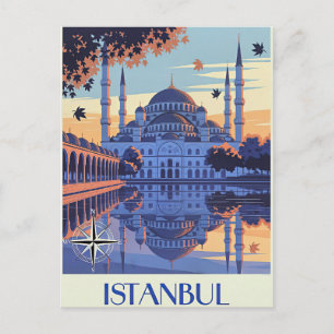 Istanbul, Turkije reizen  Feestdagenkaart