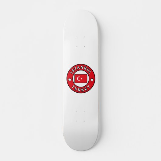 Istanbul Turkije Skateboard (Voorkant)