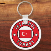 Istanbul Turkije Sleutelhanger (Voorkant)
