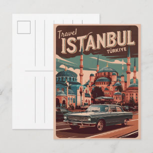 Istanbul turkiye reis herinneringen cadeaus briefkaart