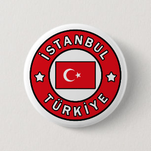 İstanbul Türkiye Ronde Button 5,7 Cm