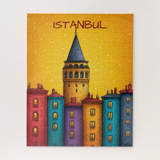 Istanbul Turkiye Travel Legpuzzel (Verticaal)