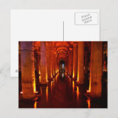 Istanbul Underground Basilica Briefkaart (Voorkant / Achterkant)