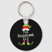 Istant Elf Group Christmas Funny Pajama Party Sleutelhanger (Voorkant)