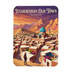 Istaravshan Oude Stad Tadzjikistan Magneet