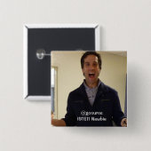 ISTE11-toets Vierkante Button 5,1 Cm (Voorkant /achterkant)