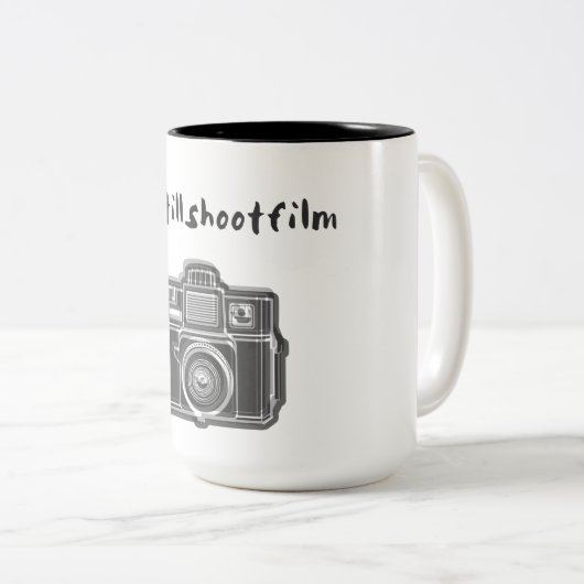 #istillshootfilm + tasse d'appareil-photo (Devant droit)