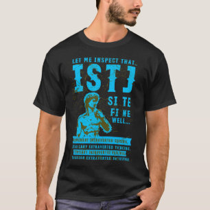 ISTJ persoonlijkheidstype, de Inspecteur giften vo T-shirt
