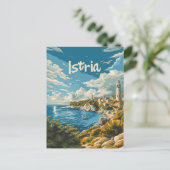 Istrië Kroatië Briefkaart (Staand voorkant)