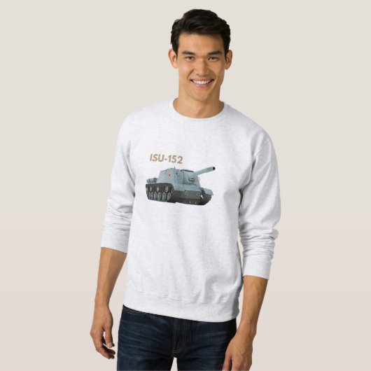 ISU-152 Sovjet WW2 Tank Destroyer (Voorkant volledig)