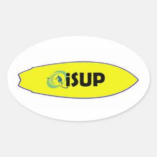 ISUP OVALE STICKER