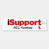 iSupport AIDS Bumpersticker (Voorkant)
