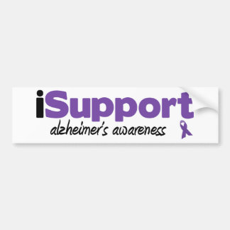 iSupport Alzheimer Bumpersticker