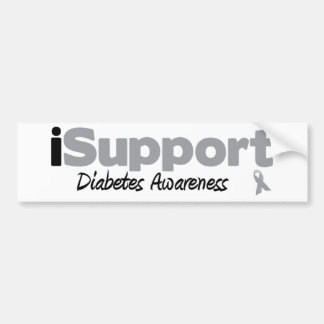 iSupport-diabetes Bumpersticker