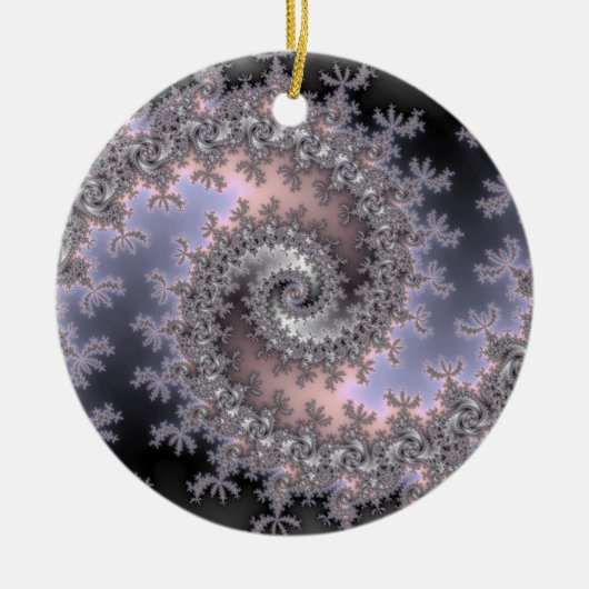 Isvirvel Keramisch Ornament (Voorkant)