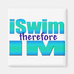 iSwim daarom IM Square Magnet Magneet