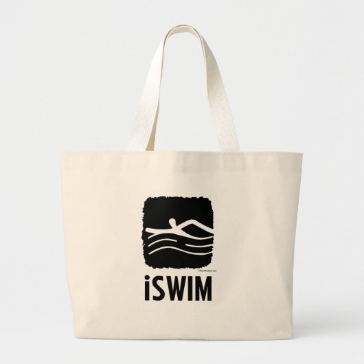 ISWIM GROTE TOTE BAG (Voorkant)