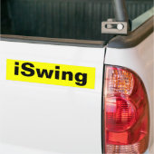 iSwing Bumpersticker (Op Truck)