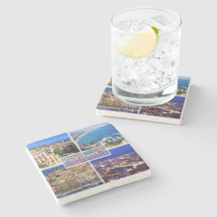 IT2027 Europa - Italië - Sardinië - Cagliari - Har Stenen Onderzetter