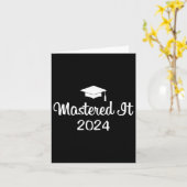 IT 2024 Masters Degree Afstuderen Afstuderen MBA Kaart (Gele Bloem)