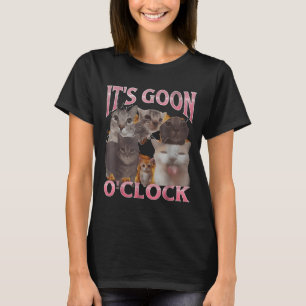 It's Goon O'klok Funny Cat Ironic Meme Me T-shirt