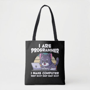 IT admin humor computer science student gezegde Draagtas