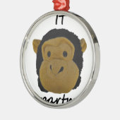 IT-afdeling Metalen Ornament (Links)