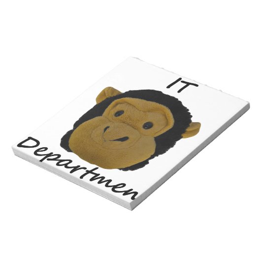 IT-afdeling Notitieblok (Gedraaid)