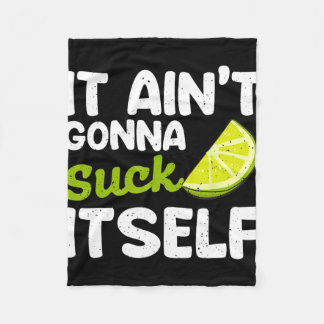 It Aint Gonna Suck Itself Lime Fiesta Men Cinco De Fleece Deken