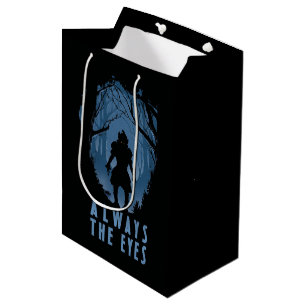 IT altijd de ogen bos silhouet Medium Cadeauzakje