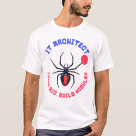 IT-architect Spin Modulair Humor T-shirt