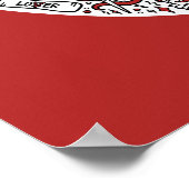 IT-ballon — Doodle Art Poster (Hoek)