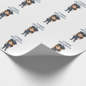 IT-beveiliging: digitale verdediger Cadeaupapier (Hoek)