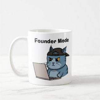 IT Cat. Founder mode Koffiemok
