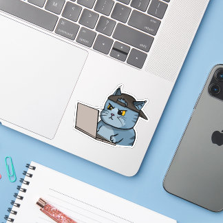 IT Cat. Sticker