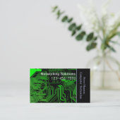 IT Computer Programmer Technicus Visitekaartje (Staand voorkant)