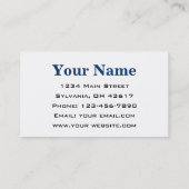 IT Computer Programmer Technicus Visitekaartje (Achterkant)