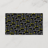 IT Computer QR Code Visitekaartje (Achterkant)