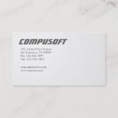 IT-consultant - Visitekaartjes (Achterkant)