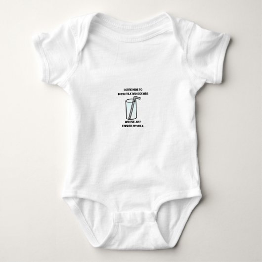 IT Crowd Drink Milk Romper (Voorkant)