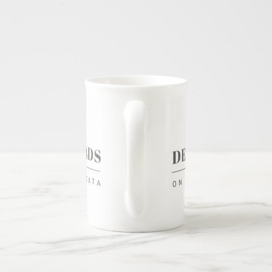 It Depends on the Data Bone China Mug (Dos)