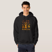 It fall yall German Shepherd puppy leaves falling  Hoodie (Voorkant volledig)