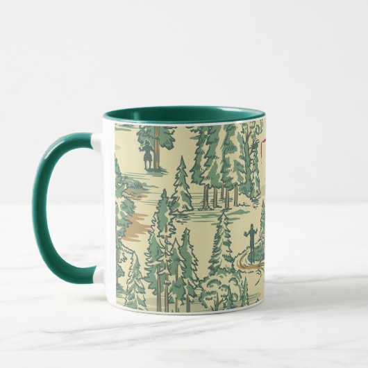 IT Forest-Vissend patroon Mok (Links)