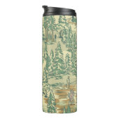 IT Forest-Vissend patroon Thermosbeker (Geroteerd rechts)