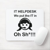 IT-helpdesk Muismat (Met muis)