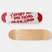 IT Hoofdstuk 2 Pennywise Quote deck Skateboard (Horizontaal)