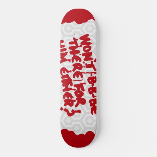 IT Hoofdstuk 2 Pennywise Quote deck Skateboard (Voorkant)
