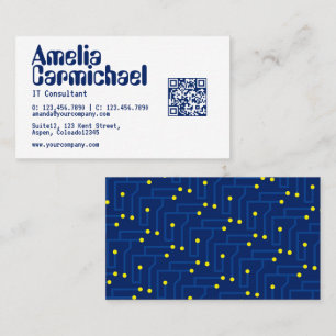 IT Informatietechnologie Consultant Visitekaartje