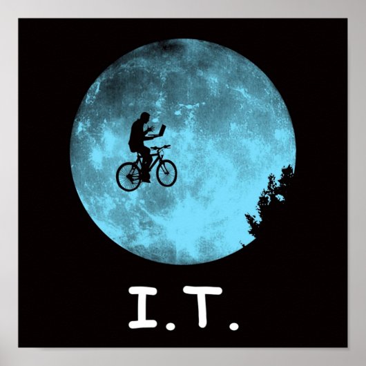 IT-informatietechnologie Poster (Voorkant)