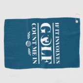 It Involves Golf Count Me In Golfhanddoek (Horizontaal)